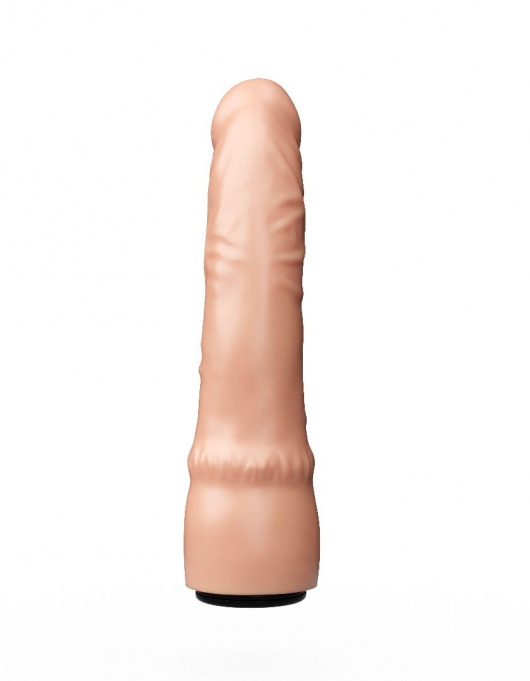 Телесная насадка в форме фаллоса для трусиков с плугом - 19,3 см. - LOVETOY (А-Полимер) - купить с доставкой в Королеве