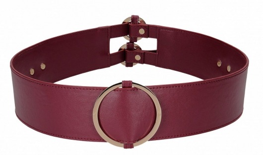 Бордовый ремень Halo Waist Belt - размер L-XL - Shots Media BV - купить с доставкой в Королеве