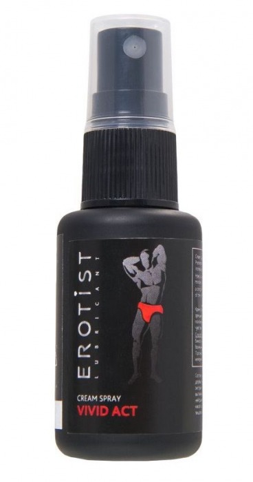 Возбуждающий крем-спрей для мужчин Erotist Vivid Act - 30 мл. - Erotist Lubricants - купить с доставкой в Королеве
