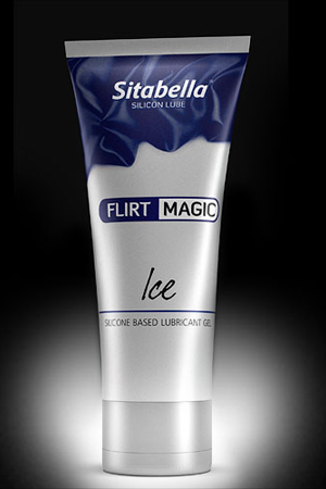 Силиконовая гель-смазка FLIRT MAGIC Ice с лёгким пролонгирующим эффектом - 75 мл. - Sitabella - купить с доставкой в Королеве