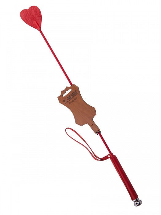 Стек с красным наконечником-сердечком - 70 см. - Sitabella - купить с доставкой в Королеве