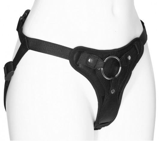 Женские трусики для фиксации насадки кольцом с внутренней насадкой - LOVETOY (А-Полимер) - купить с доставкой в Королеве