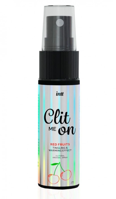 Клиторальный возбуждающий спрей Clit Me On Red Fruits - 12 мл. - INTT - купить с доставкой в Королеве