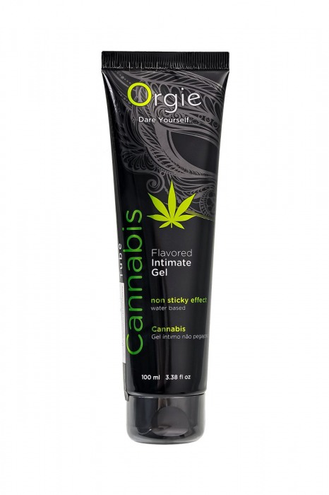 Интимный гель на водной основе ORGIE Lube Tube Cannabis - 100 мл. - ORGIE - купить с доставкой в Королеве