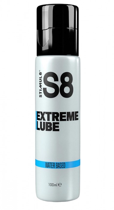 Лубрикант на водной основе S8 Extreme Lube - 100 мл. - Stimul8 - купить с доставкой в Королеве