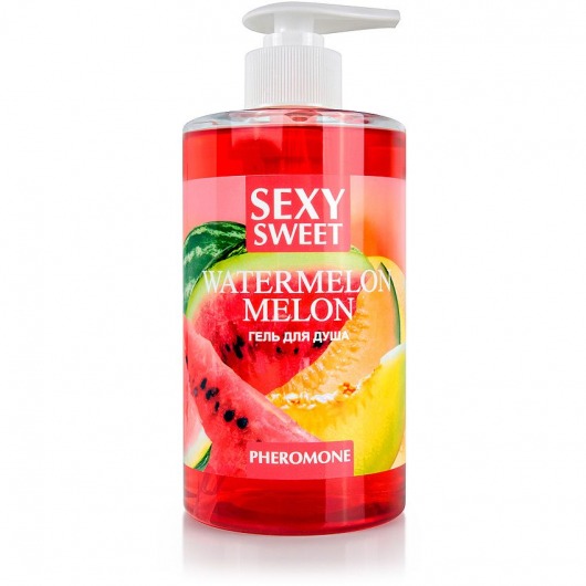 Гель для душа Sexy Sweet Watermelon Melon с ароматом арбуза, дыни и феромонами - 430 мл. -  - Магазин феромонов в Королеве