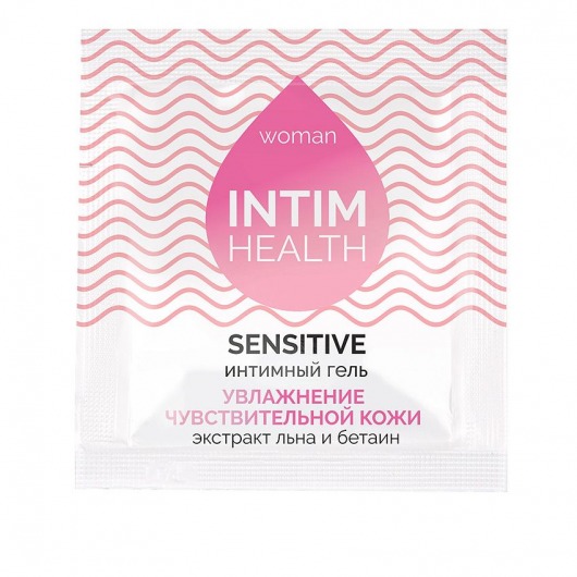 Саше интимного геля на водной основе Intim Health Sensitive - 3 гр. - Биоритм - купить с доставкой в Королеве