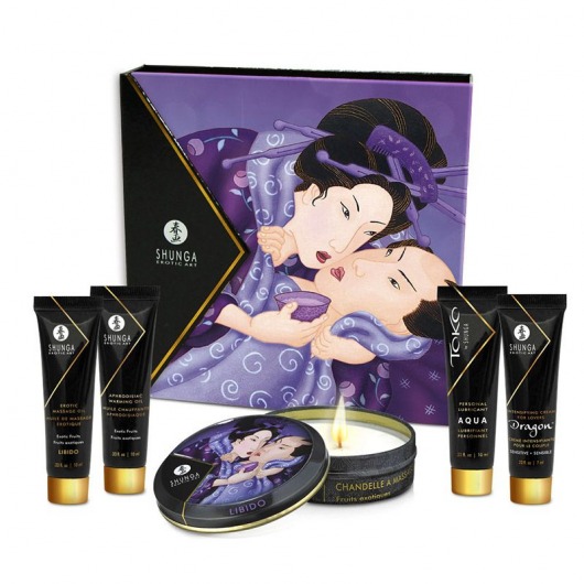 Подарочный набор Geishas secret из 5 предметов - Shunga - купить с доставкой в Королеве
