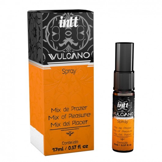Возбуждающий спрей Vulcano - 15 мл. - INTT - купить с доставкой в Королеве