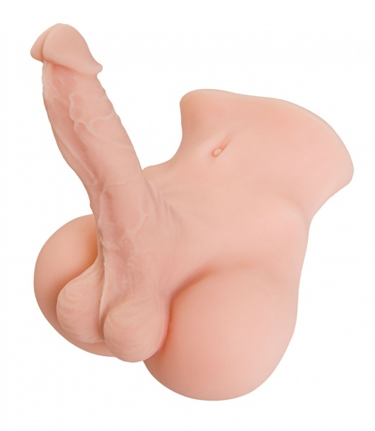 Мастурбатор с фаллосом Manuel - ToyFa - в Королеве купить с доставкой