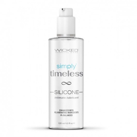 Лубрикант на силиконовой основе Wicked Simply Timeless Silicone - 120 мл. - Wicked - купить с доставкой в Королеве