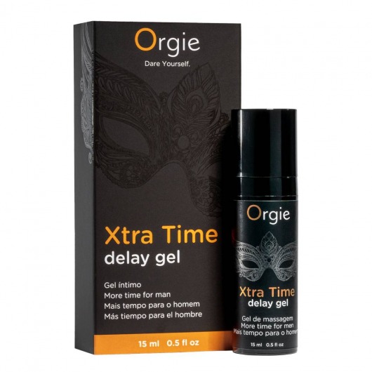 Продлевающий гель Orgie Xtra Time Delay Gel - 15 мл. - ORGIE - купить с доставкой в Королеве