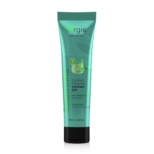 Съедобный интимный гель Orgie Lube Tube Cocktail Caipirinha - 100 мл. - ORGIE - купить с доставкой в Королеве