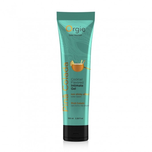 Съедобный интимный гель Orgie Lube Tube Cocktail Pina Colada - 100 мл. - ORGIE - купить с доставкой в Королеве