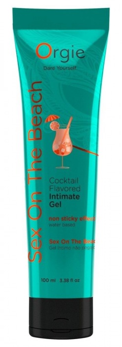 Съедобный интимный гель Orgie Lube Tube Cocktail Sex On The Beach - 100 мл. - ORGIE - купить с доставкой в Королеве