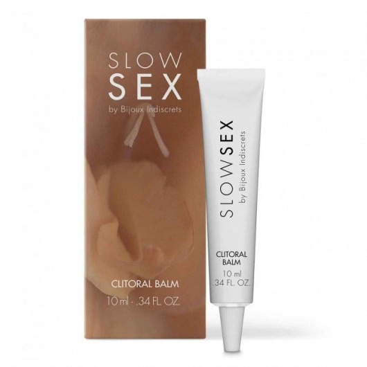 Бальзам для клитора Slow Sex Clitoral Balm - 10 мл. - Bijoux Indiscrets - купить с доставкой в Королеве