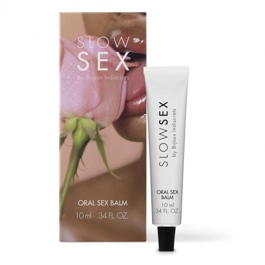 Бальзам для орального секса Slow Sex Oral Sex Balm - 10 мл. - Bijoux Indiscrets - купить с доставкой в Королеве