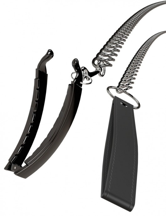 Зажим для половых губ с поводком Pussy Clamp With A Leash - Orion - купить с доставкой в Королеве