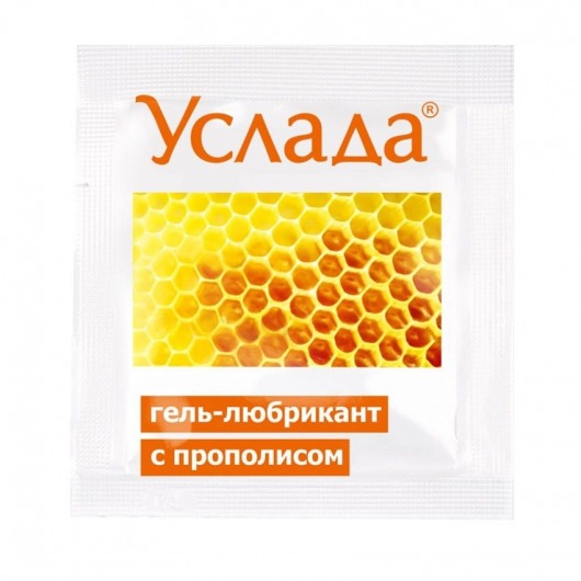 Гель-лубрикант «Услада с прополисом» - 3 гр. - Биоритм - купить с доставкой в Королеве