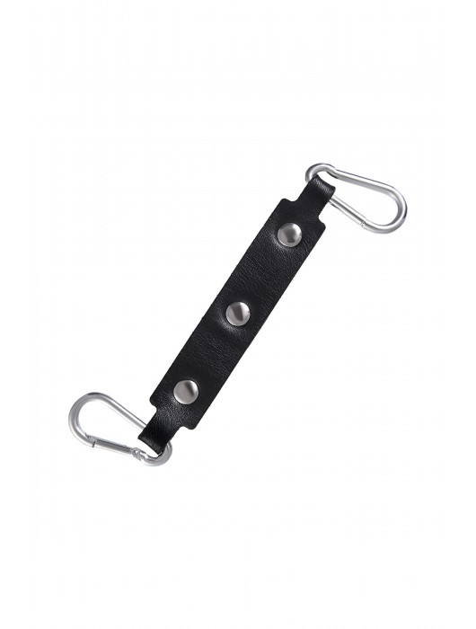 Черно-красные оковы из натуральной кожи - Pecado - купить с доставкой в Королеве