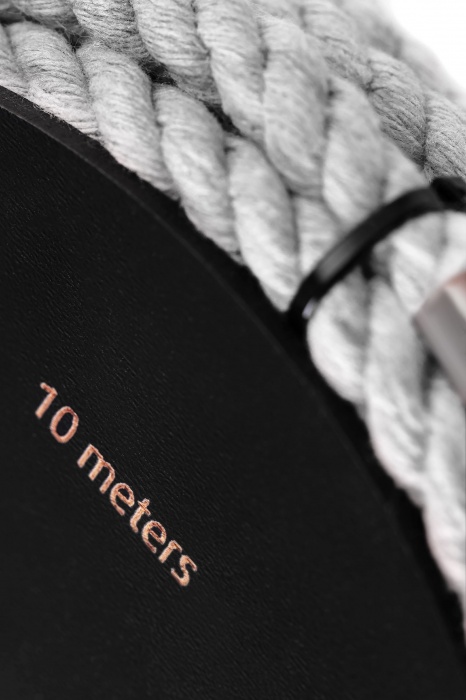 Белая веревка для шибари на катушке - 10 м. - Pecado - купить с доставкой в Королеве