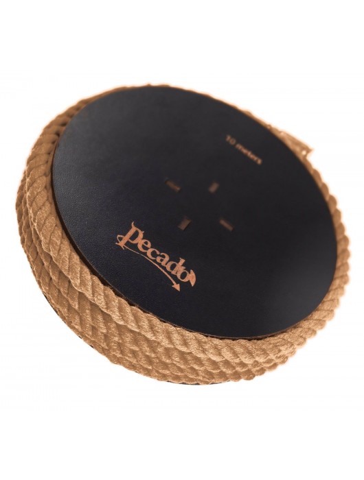 Джутовая веревка для шибари на катушке - 10 м. - Pecado - купить с доставкой в Королеве