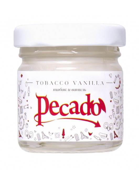 Массажная свеча Tobacco Vanilla - 35 мл. - Pecado - купить с доставкой в Королеве