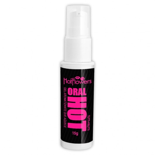 Гель для оральных ласк Oral Hot с согревающим эффектом - 15 гр. - HotFlowers - купить с доставкой в Королеве