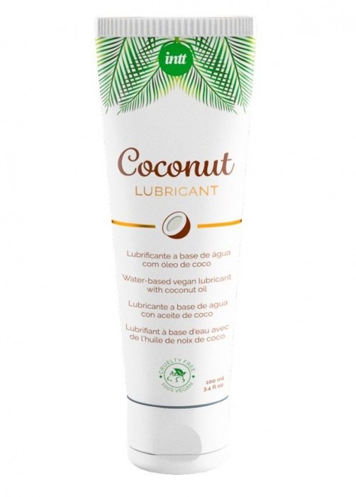 Веганская смазка на водной основе Coconut Lubricant - 100 мл. - INTT - купить с доставкой в Королеве