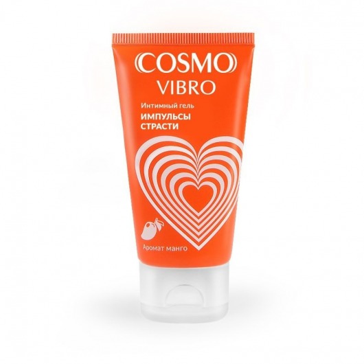 Возбуждающий интимный гель Cosmo Vibro с ароматом манго - 50 гр. - Биоритм - купить с доставкой в Королеве