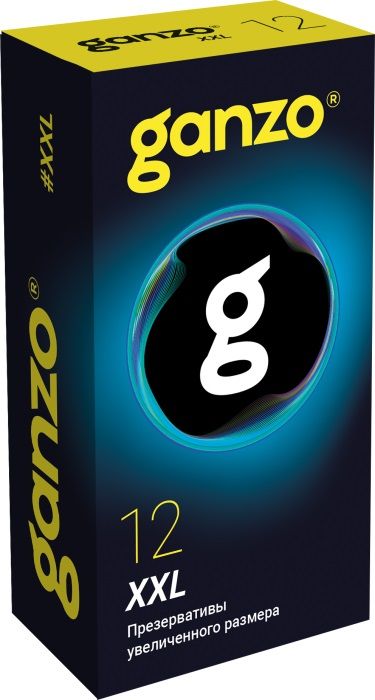 Презервативы увеличенного размера Ganzo XXL - 12 шт. - Ganzo - купить с доставкой в Королеве