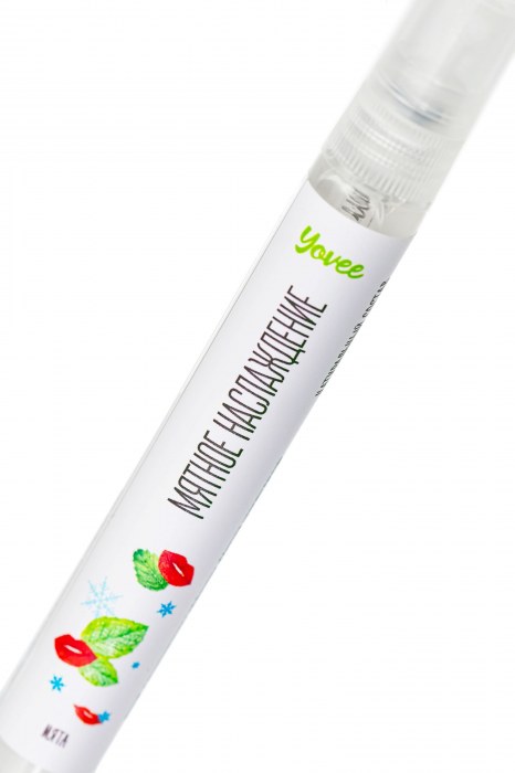 Охлаждающе-возбуждающий оральный спрей Yovee «Мятное наслаждение» со вкусом мяты - 10 мл. - ToyFa - купить с доставкой в Королеве