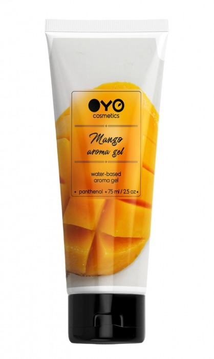 Лубрикант на водной основе OYO Aroma Gel Mango с ароматом манго - 75 мл. - OYO - купить с доставкой в Королеве