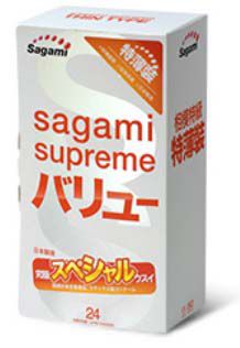 Ультратонкие презервативы Sagami Xtreme SUPERTHIN - 24 шт. - Sagami - купить с доставкой в Королеве