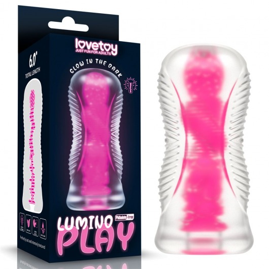 Светящийся в темноте мастурбатор 6.0 Lumino Play Masturbator - Lovetoy - в Королеве купить с доставкой
