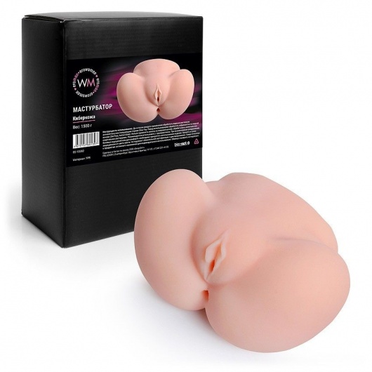 Реалистичный мастурбатор с двумя функциональными отверстиями - Erowoman-Eroman - в Королеве купить с доставкой