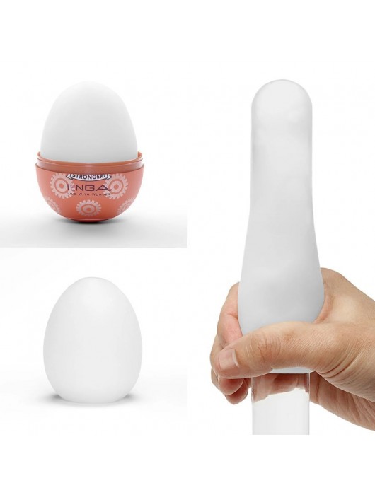 Мастурбатор-яйцо Tenga Egg Gear - Tenga - в Королеве купить с доставкой