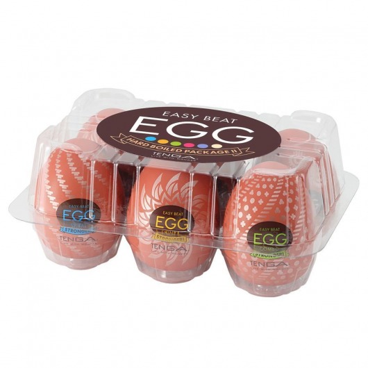Набор из 6 мастурбаторов-яиц Tenga Egg Variety Pack V - Tenga - в Королеве купить с доставкой