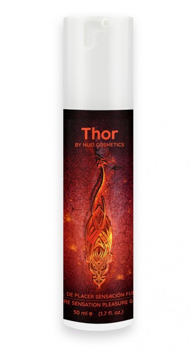 Возбуждающий унисекс гель Thor Fire Gel - 50 мл. - Nuei cosmetics - купить с доставкой в Королеве