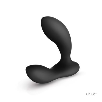 Чёрный перезаряжаемый стимулятор простаты Bruno Black - Lelo - в Королеве купить с доставкой