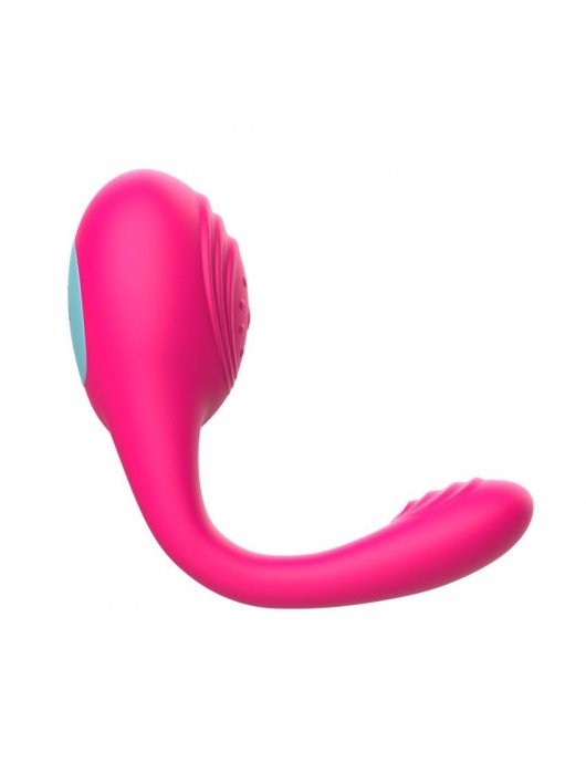 Розовое виброкольцо с пультом ДУ - I-MOON - в Королеве купить с доставкой