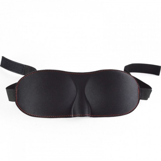 Черная маска на липучке «Комфорт» - Sitabella - купить с доставкой в Королеве