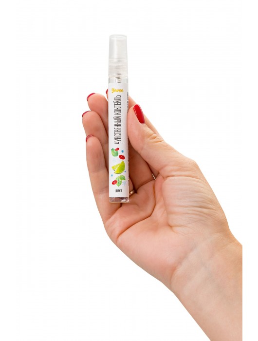 Охлаждающе-возбуждающий оральный спрей «Чувственный коктейль» со вкусом мохито - 10 мл. - ToyFa - купить с доставкой в Королеве