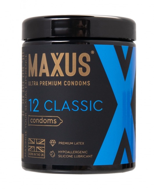 Классические презервативы MAXUS Classic - 12 шт. - Maxus - купить с доставкой в Королеве