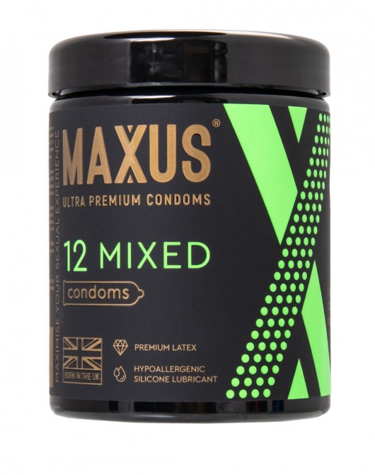Презервативы MAXUS Mixed - 12 шт. - Maxus - купить с доставкой в Королеве