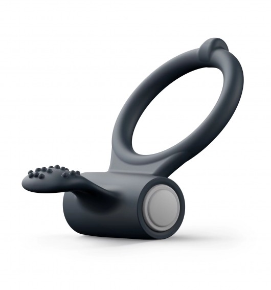 Черное эрекционное кольцо Power Clit - Dorcel - в Королеве купить с доставкой