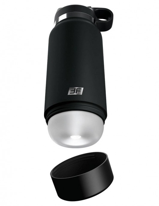Черный мастурбатор в виде бутылки Fap Flask - Pipedream - в Королеве купить с доставкой
