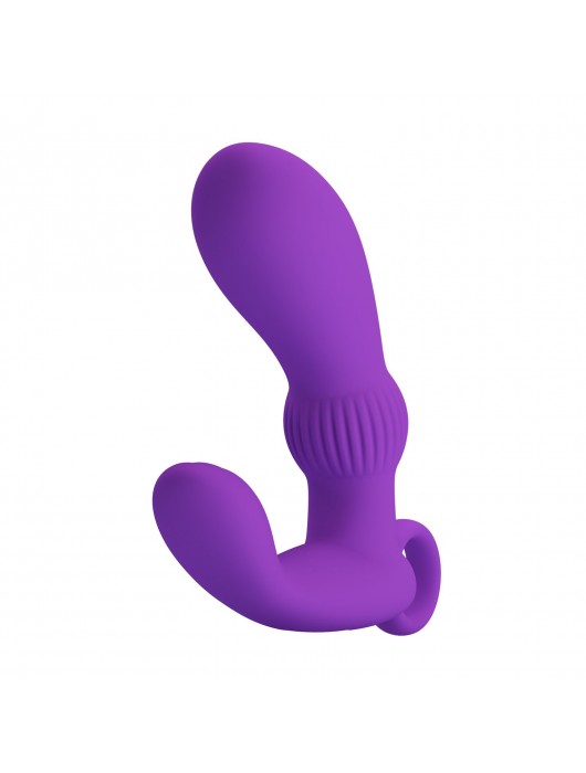 Фиолетовый вибромассажёр для массажа простаты Cayla - 11,2 см. - Baile - в Королеве купить с доставкой