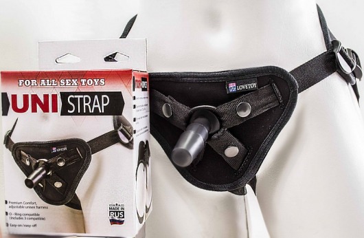 Универсальные трусики Harness UNI strap с корсетом - LOVETOY (А-Полимер) - купить с доставкой в Королеве
