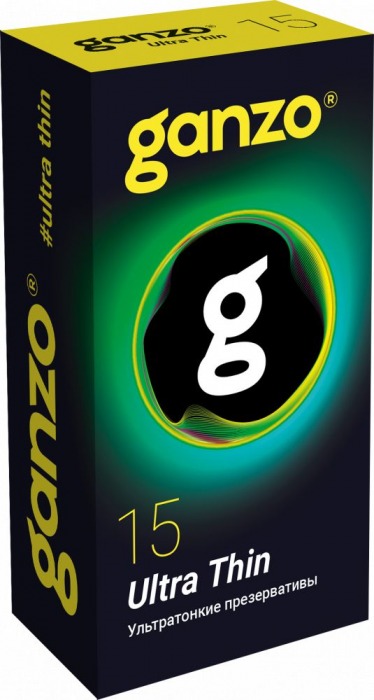 Прозрачные ультратонкие презервативы Ganzo Ultra thin - 15 шт. - Ganzo - купить с доставкой в Королеве